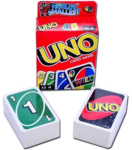 Amazon.com: World's Smallest Retro Uno : Toys & Games